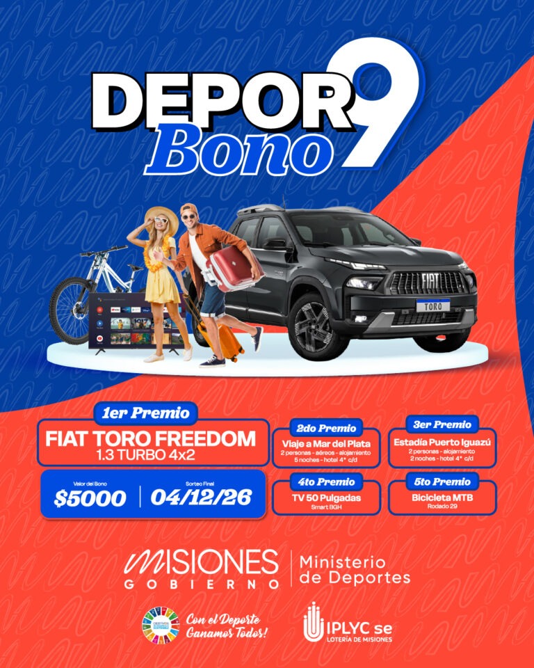 Clubes de Eldorado reciben un fuerte respaldo económico a través del Deporbono 2